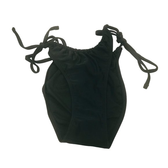 Xhilaration Other - Xhilaration Women's Size Large Low Coverage String Bikini Swim Bottom Black NWOT